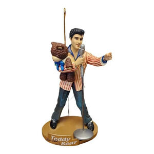 Elvis Presley "Teddy Bear" Vintage 2002 Christmas Ornament Trevco